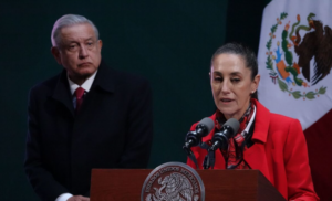 Sheinbaum niega que AMLO ingresó a hospital militar por problemas de salud: «Es falso»